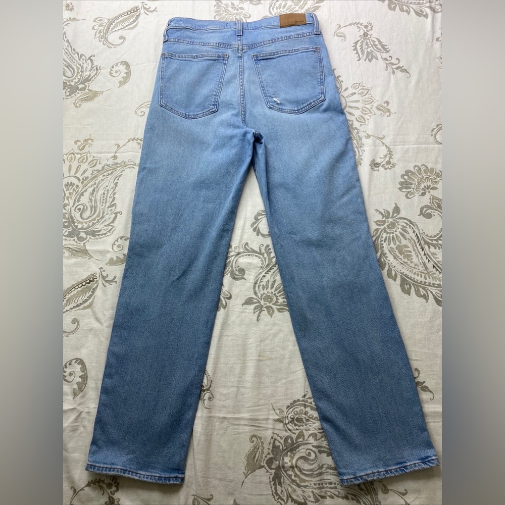 Madewell The Perfect Vintage
Straight Jeans Womens 29 Blue‎ High
Rise Distressed - Picture 7 of 14